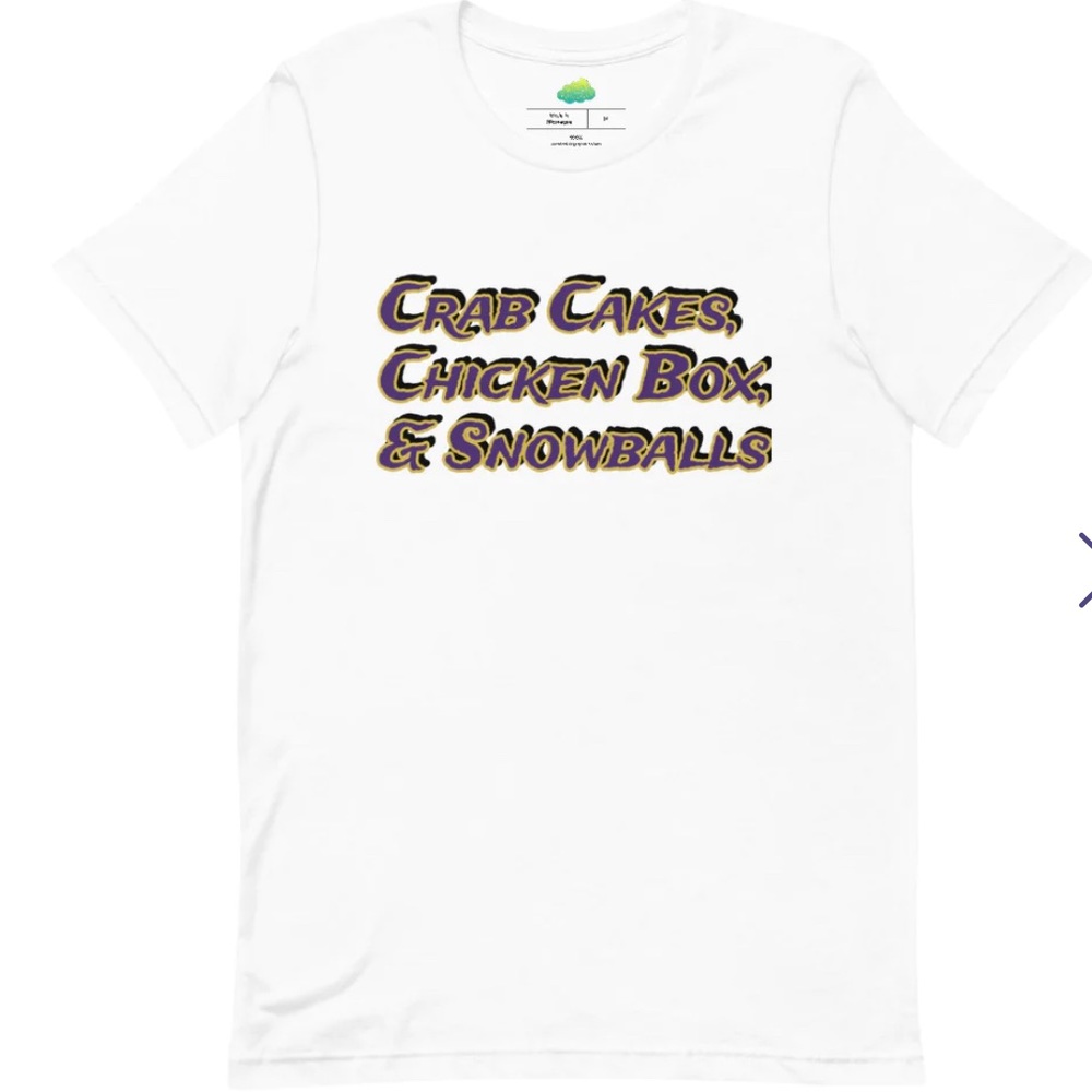 Rep Your State Iconic Maryland Foods in Baltimore Raven Colors